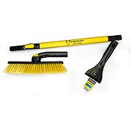 COYOTE SECURE Škrabka se smetáčkem a teleskopickou rukojetí 91-130 cm - Ice Scraper
