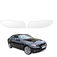 smartSPOT clear headlight protective film for BMW 3 E90 Sedan LCI (2008–2012) - Car Paint Protection Film