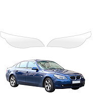 smartSPOT clear protective headlight film for BMW 5 E60 Sedan PreLCI (2003–2007) - Car Paint Protection Film