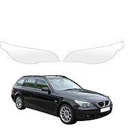 smartSPOT clear protective headlight film for BMW 5 E61 Estate PreLCI (2003–2007) - Car Paint Protection Film