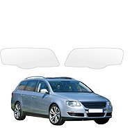 smartSPOT Clear Protective Film for Front Headlights for Volkswagen Passat B6 Variant (2005–2010) - Car Paint Protection Film