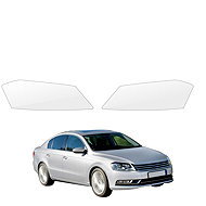 smartSPOT protective clear film for front headlights for Volkswagen Passat B7 Sedan (2010–2014) - Car Paint Protection Film