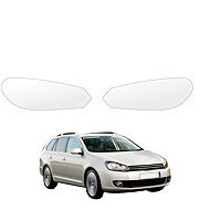 smartSPOT protective clear film for front headlights for Volkswagen Golf 6 Variant (2009–2014) - Car Paint Protection Film