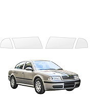 smartSPOT protective clear headlight film for Skoda Octavia (1996-2010) - Car Paint Protection Film