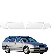 smartSPOT protective clear headlight film for Skoda Octavia Kombi (1996–2010) - Car Paint Protection Film