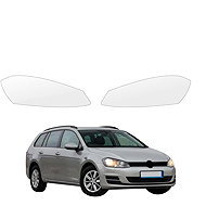 smartSPOT Clear Protective Headlight Film for Volkswagen Golf VII Variant (2013–2020) - Car Paint Protection Film