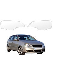 smartSPOT protective clear headlight film for Volkswagen Polo Hatchback 5-door (2001–2009) - Car Paint Protection Film