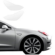 smartSPOT Clear Protective Film for Headlights for Tesla Model 3 (2017–2020) - Car Paint Protection Film