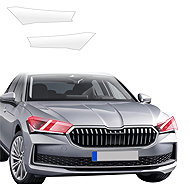 smartSPOT protective clear film for front headlights for Skoda Superb IV Liftback (2024-2026) - Car Paint Protection Film