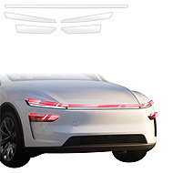 smartSPOT Clear Protective Film for Headlights for Tesla Model Y Juniper (2024–2025) - Car Paint Protection Film