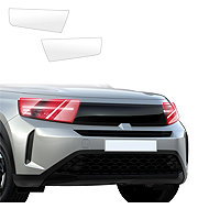 smartSPOT protective clear headlight film for Opel Frontera (2024–2026) - Car Paint Protection Film