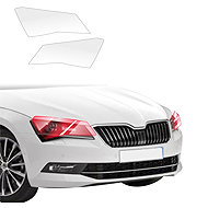 smartSPOT clear protective film for front headlights for Skoda Superb III Combi (2015–2019) - Car Paint Protection Film