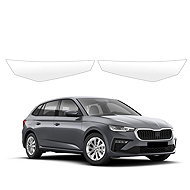 smartSPOT clear protective headlight film for Skoda Scala (2023–2026) - Car Paint Protection Film