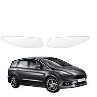 smartSPOT Clear Protective Film for Headlights for Ford S-Max MK2 (2015–2019) - Car Paint Protection Film