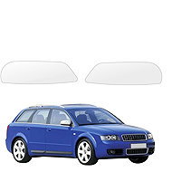 smartSPOT Clear Protective Film for Headlights for Audi A4 B6 Avant (2000–2006) - Car Paint Protection Film