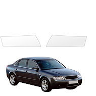smartSPOT Clear Protective Film for Headlights for Audi A4 B6 Saloon (2000–2006) - Car Paint Protection Film