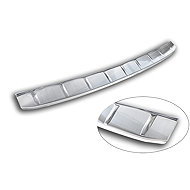 AVISA Stainless Steel Rear Bumper Sill Protector for Mitsubishi Outlander IV, 2024 - Boot Edge Protector