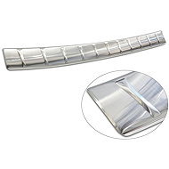AVISA Stainless Steel Rear Bumper Sill Plate, Škoda Superb IV, 2024, Liftback - Boot Edge Protector