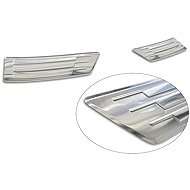 AVISA Stainless Steel Rear Bumper Sill Protector for Renault Scenic E-Tech, 2024, - Boot Edge Protector