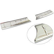 AVISA Stainless Steel Rear Bumper Sill Protector for Suzuki Swift, 2024, - Boot Edge Protector