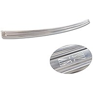 AVISA Stainless Steel Rear Bumper Protector for MG ZS, 2019, Facelift, MG ZS EV, 2021, Facelift - Boot Edge Protector