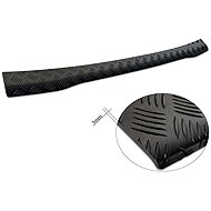 AVISA Stainless Steel Rear Bumper Sill Protector for Ford Custom Tourneo II, 2023, Matt Black - Boot Edge Protector