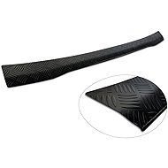AVISA Stainless Steel Rear Bumper Sill Protector for Ford Custom Transit II, 2023, Matte Black - Boot Edge Protector