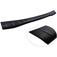 AVISA Stainless Steel Rear Bumper Sill Plate for Ford Custom Transit/Tourneo, 2023, Matte Black - Boot Edge Protector