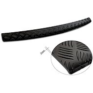 AVISA Stainless Steel Rear Bumper Protector for Jeep Cherokee V, KL, 2019, Facelift, Matte Black - Boot Edge Protector