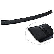 AVISA Stainless Steel Rear Bumper Sill Protector for MG 3 III, 2024, Matte Black - Boot Edge Protector