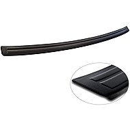 AVISA Stainless Steel Rear Bumper Protector for MG ZS, 2019 and MG ZS EV, 2021, Matte Black - Boot Edge Protector