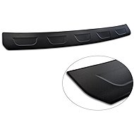 AVISA Stainless Steel Rear Bumper Protector for Peugeot 408, 2022, Matte Black - Boot Edge Protector