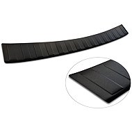 AVISA Stainless Steel Rear Bumper Sill Protector for Seat Leon IV, 2020, Estate, Matt Black - Boot Edge Protector