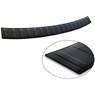 AVISA Stainless Steel Rear Bumper Sill Protector Skoda Octavia III, 2016–2019, Estate, Matt Black - Boot Edge Protector