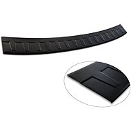 AVISA Stainless Steel Rear Bumper Sill Protector Skoda Octavia RS III, 2013–2019, Combi, Matt Black - Boot Edge Protector