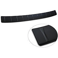 AVISA Stainless Steel Rear Bumper Sill Protector Škoda Superb IV, 2024, Liftback, Matt Black - Boot Edge Protector