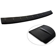AVISA Stainless Steel Rear Bumper Sill Protector for VW ID.7, 2023, Saloon, Matte Black - Boot Edge Protector