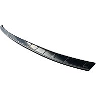 AVISA Stainless Steel Rear Bumper Protector for Mazda CX-30, 2019, Brushed Black - Boot Edge Protector