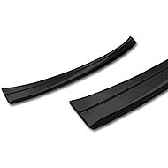 AVISA Stainless Steel Rear Bumper Sill Protector for Seat Leon IV, 2020-, Hatchback, Brushed Black - Boot Edge Protector