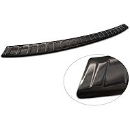 AVISA Stainless Steel Rear Bumper Sill Protector, BMW X3, G01, 2017–2025, M-Paket, Brushed Black - Boot Edge Protector