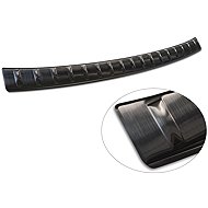 AVISA Stainless Steel Rear Bumper Protector for Seat Ibiza V, 2021, Facelift, Brushed Black - Boot Edge Protector