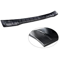 AVISA Stainless Steel Rear Bumper Edge Protector for Ford Custom Transit II, 2023, Brushed Black - Boot Edge Protector