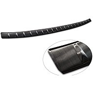AVISA Stainless Steel Rear Bumper Sill Protector for BMW X4 II, G02, 2021, Facelift, M-Packet, Black - Boot Edge Protector