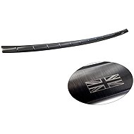 AVISA Stainless Steel Rear Bumper Protector for MG 4, 2022, Brushed Black - Boot Edge Protector