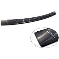 AVISA Stainless Steel Rear Bumper Protector for Mercedes GLE II, W167, 2023, Facelift, Brushed Black - Boot Edge Protector