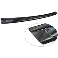 AVISA Stainless Steel Rear Bumper Sill Protector for Dacia Duster III, 2024, Brushed Black - Boot Edge Protector