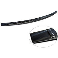 AVISA Stainless Steel Rear Bumper Sill Protector for Audi Q5 III, 2024, Brushed Black - Boot Edge Protector