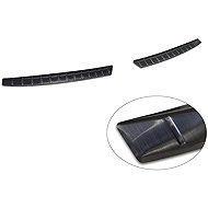 AVISA Stainless Steel Rear Bumper Sill Protector for Kia EV3, 2024, GT, Brushed Black - Boot Edge Protector