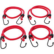 Sixtol Cargo Cord Basic Rubber Bungee Straps 60, 60cm, 4pcs - Bungee Cord