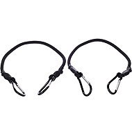 Sixtol Cargo Cord Carabiner Rubber Tie-Down Straps/Bungees 50, 50cm, 2 pcs - Bungee Cord